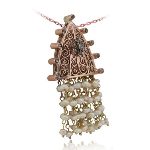 Pendentif Diamants Rose ''Chichkhane'' 51335