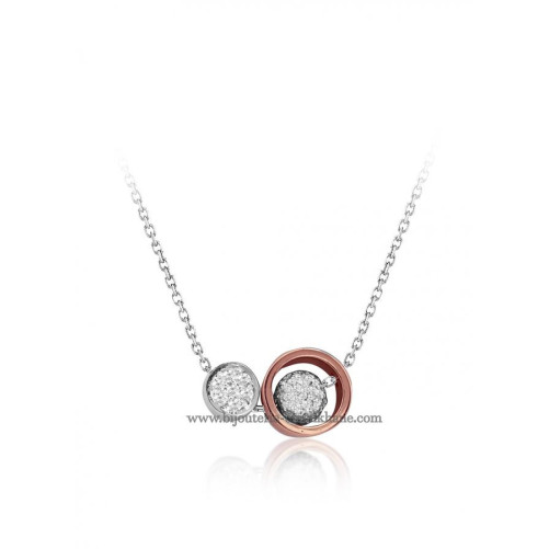 Collier femme en Or Bicolore  18 Carats Ref 51001 | Chichkhane