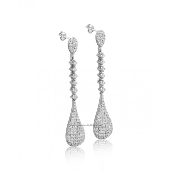 Boucles D'oreilles Diamants 50719