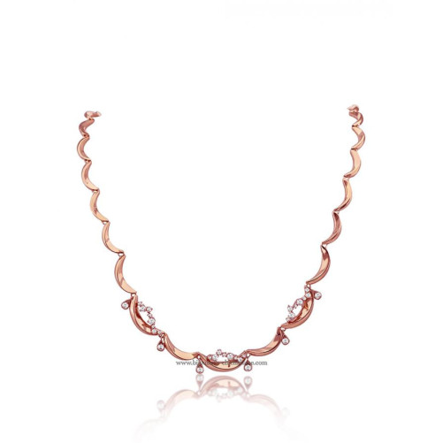Collier femme en Or Rose 18 Carats Ref 50752 | Chichkhane