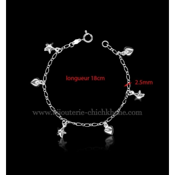 Gourmette femme Ref GOUA47 | Chichkhane