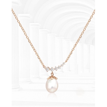 Collier femme en Or Rose 18 Carats Ref 67480 | Chichkhane