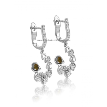 Boucles D'oreilles Diamants 50490