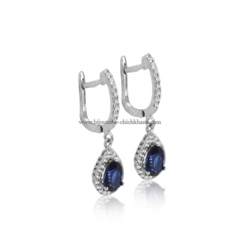 Boucles D'oreilles Diamants 50479