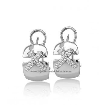 Boucles D'oreilles Diamants 49930