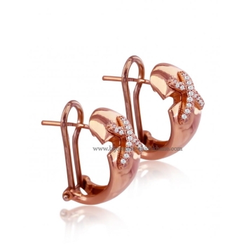 Boucles D'oreilles Diamants 56364