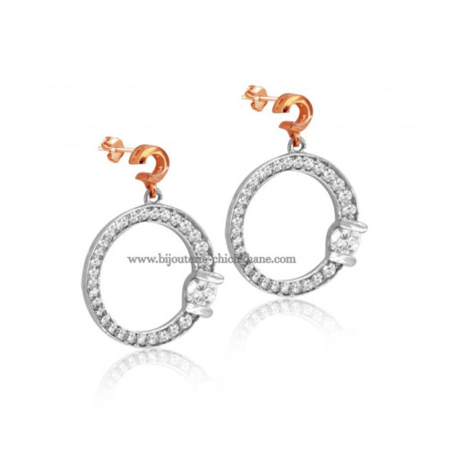Boucles D'oreilles Diamants 51052