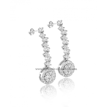 Boucles D'oreilles Diamants 48646