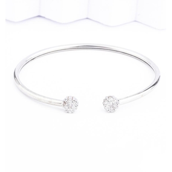 Bracelet femme en Or Blanc 18 Carats Ref 66711 | Chichkhane
