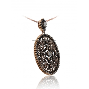 Pendentif Diamants Rose ''Chichkhane'' 48399