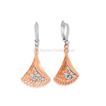 Boucles D'oreilles Diamants 48583