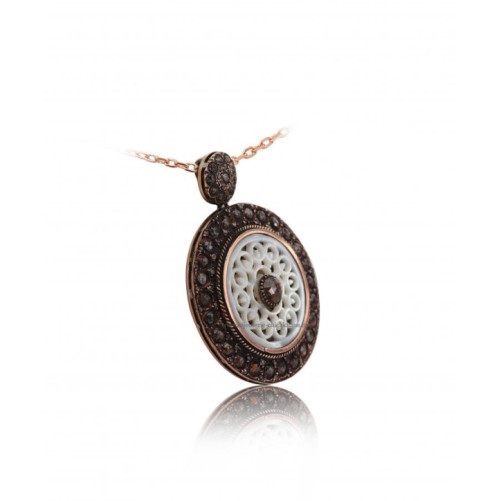 Pendentif Diamants Rose ''Chichkhane'' 48025