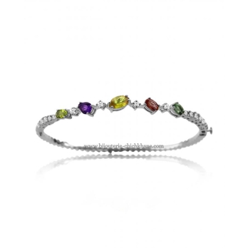 Bracelet femme en Or Bicolore 18 Carats Ref 48487 | Chichkhane
