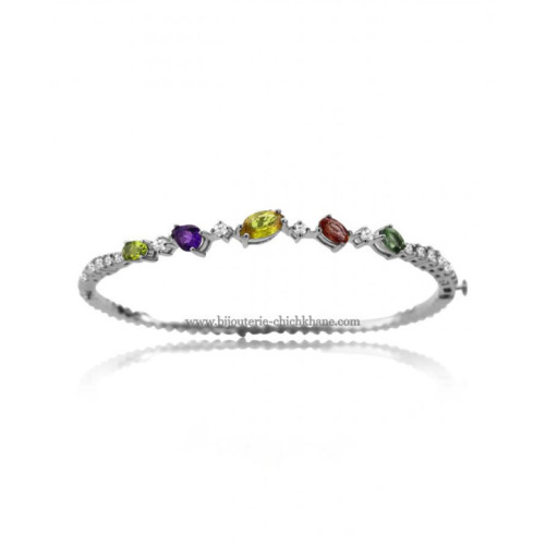 Bracelet femme en Or Bicolore 18 Carats Ref 48487 | Chichkhane