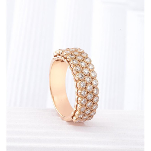 Bague femme en Or Rose 18 Carats Ref 67527 | Chichkhane