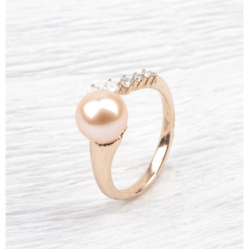 Bague femme en Or Rose 18 Carats Ref 67481 | Chichkhane