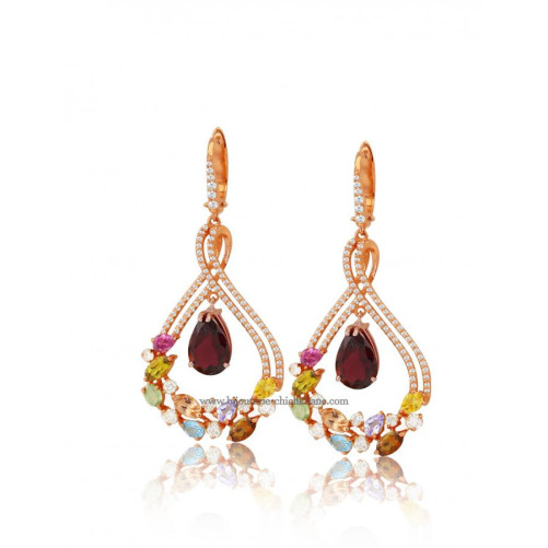 Boucles D'oreilles Diamants 48475