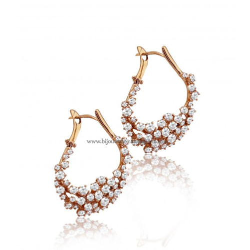 Boucles D'oreilles Diamants 47217