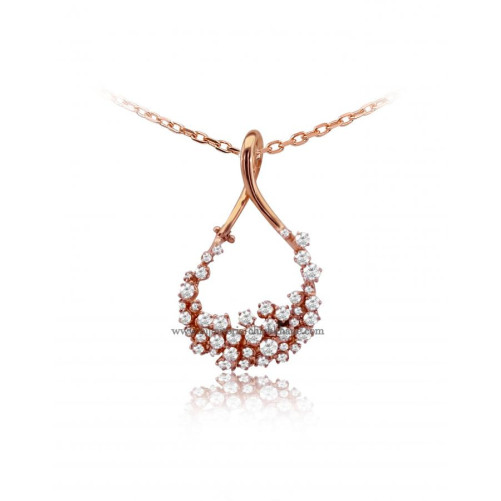 Pendentif femme en Or Rose 18 Carats Ref 47216 | Chichkhane