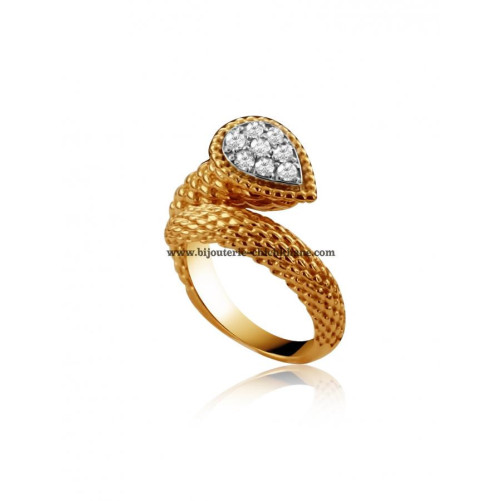 Bague femme en Or Rose 18 Carats Ref 45333 | Chichkhane