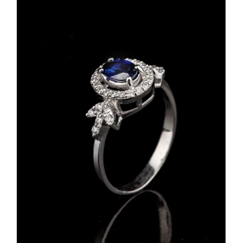 Bague femme en Or Blanc 18 Carats Ref 66571 | Chichkhane