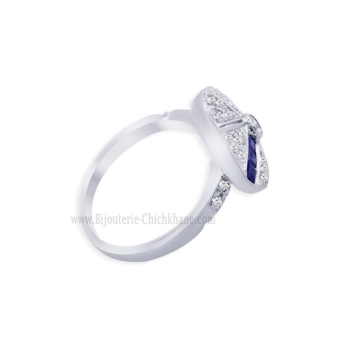 Bague femme en Or Blanc 18 Carats Ref 45262 | Chichkhane