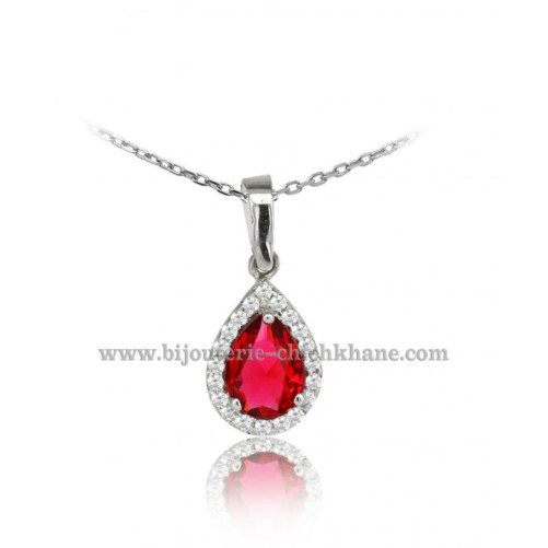 Pendentif femme en Or Blanc 18 Carats Ref 44547 | Chichkhane