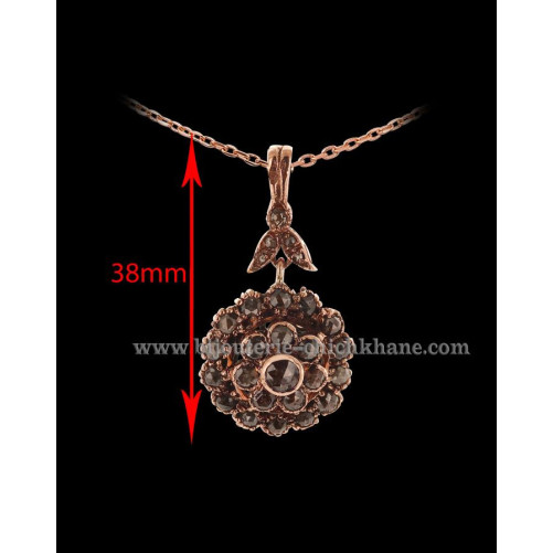 Pendentif Diamants Rose ''Chichkhane'' 44493
