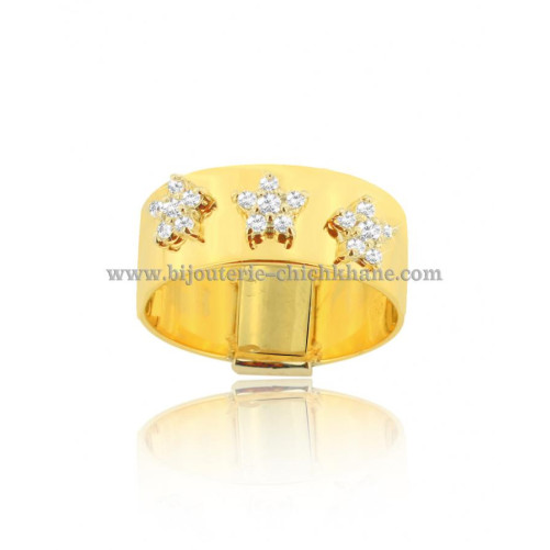 Bague femme en Or Bicolore  18 Carats Ref 43192 | Chichkhane