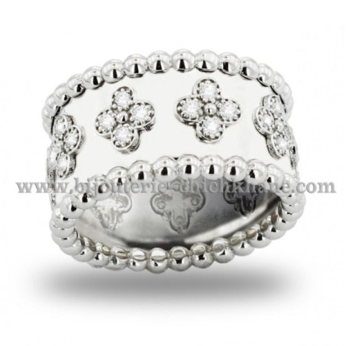 Alliance femme en Or Blanc 18 Carats Ref 40712 | Chichkhane