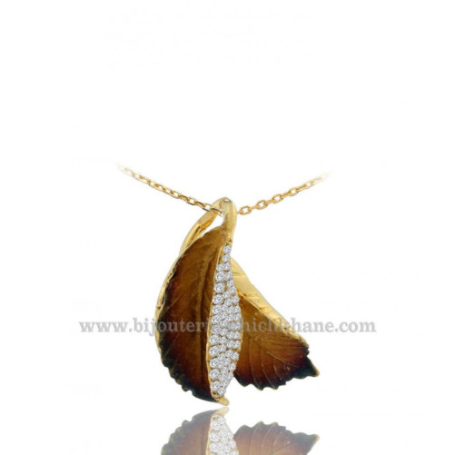 Pendentif femme en Or Jaune 18 Carats Ref 31345 | Chichkhane
