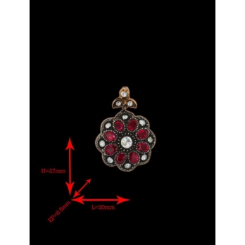 Pendentif Diamants Blanc ''Chichkhane'' 36675