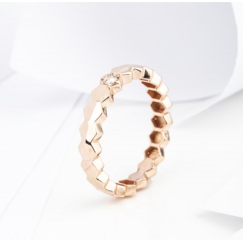 Alliance femme en Or Rose 18 Carats Ref 65917 | Chichkhane