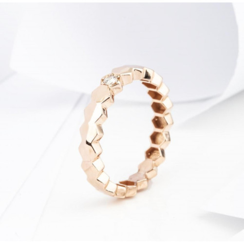 Alliance femme en Or Rose 18 Carats Ref 65917 | Chichkhane