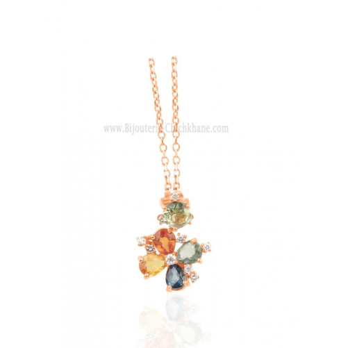 Collier femme en Or Rose 18 Carats Ref 65510 | Chichkhane