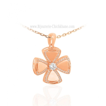Pendentif femme en Or Rose 18 Carats Ref 65460 | Chichkhane