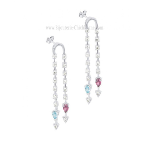 Boucles D'oreilles Diamants 65353
