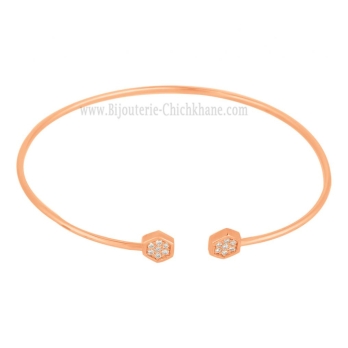 Bracelet femme en Or Rose 18 Carats Ref 65553 | Chichkhane