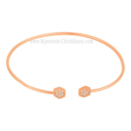 Bracelet femme en Or Rose 18 Carats Ref 65553 | Chichkhane