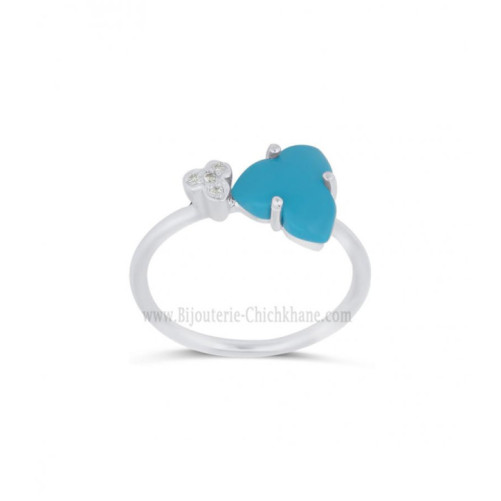 Bague femme en Or Blanc 18 Carats Ref 65492 | Chichkhane
