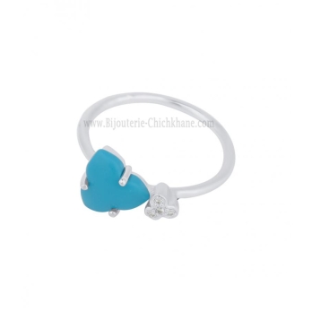 Bague femme en Or Blanc 18 Carats Ref 65492 | Chichkhane