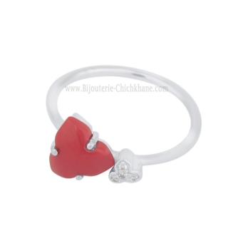 Bague femme en Or Blanc 18 Carats Ref 65489 | Chichkhane