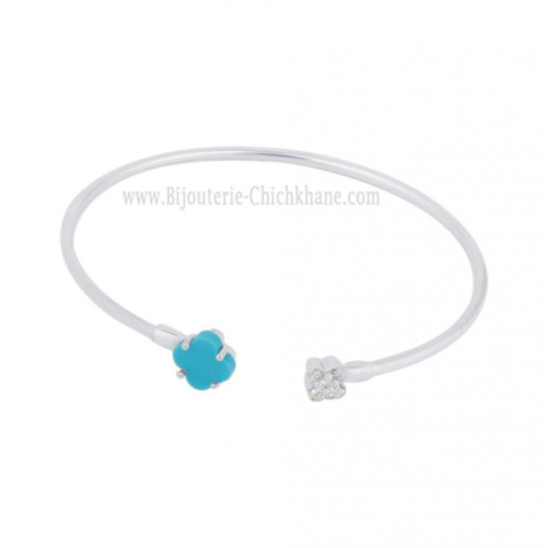 Bracelet femme en Or Blanc 18 Carats Ref 65482 | Chichkhane