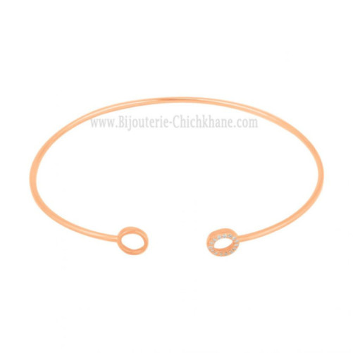 Bracelet femme en Or Rose 18 Carats Ref 65452 | Chichkhane